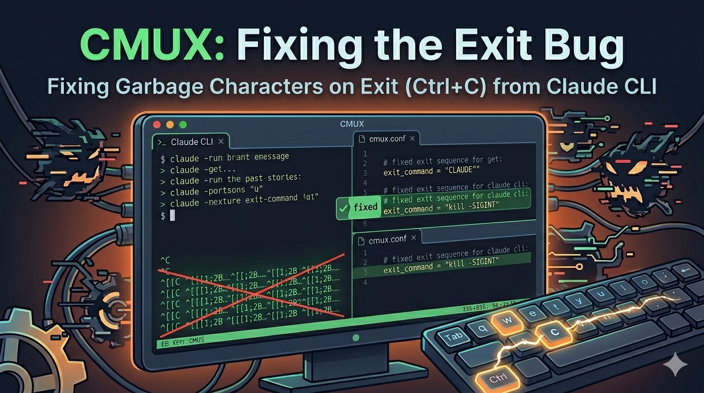 Why Ctrl+C Prints Junk in CMUX — and How to Fix It - post preview