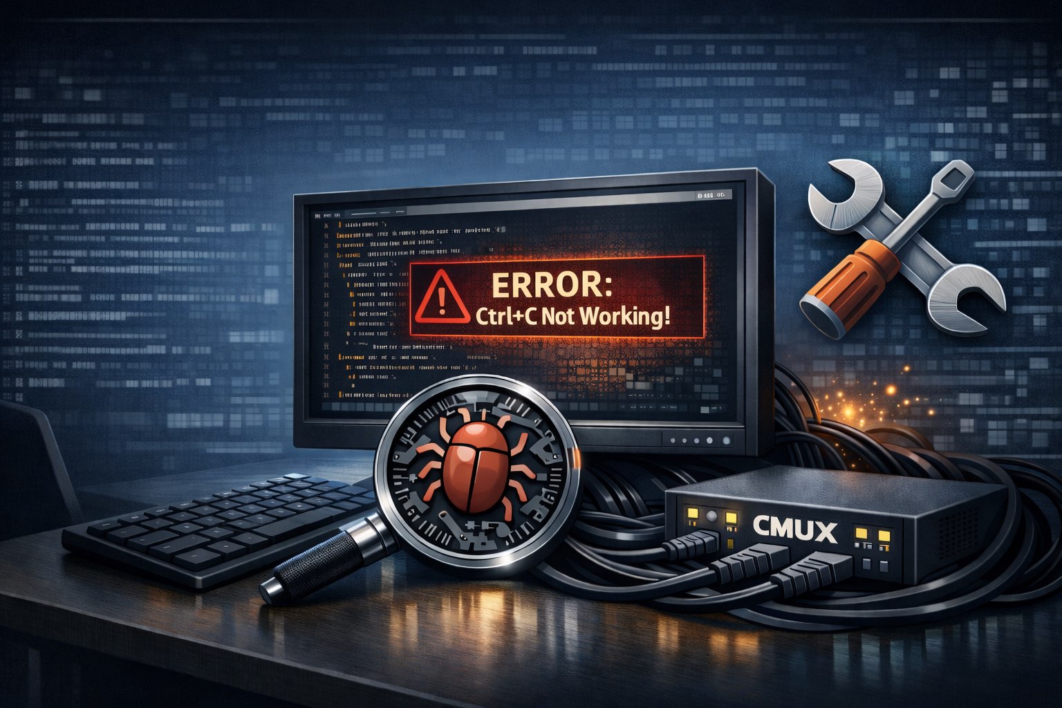 Why Ctrl+C Prints Junk in CMUX — and How to Fix It - post preview